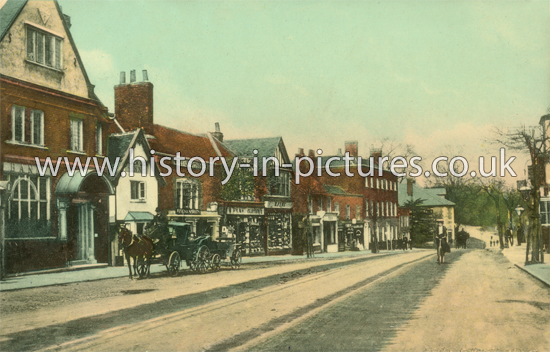 Black Lion Inn, High Street, Epping, Essex. c.1908